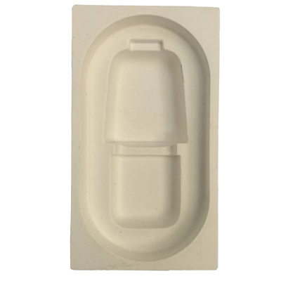 Individualiai suformuota pluošto pakuotė elektros gaminiams